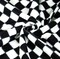 FabricLA | Fleece Fabric By The Yard | 72"X60" Inch Wide | Anti Pill Polar Fleece | Soft, Blanket, Throw, Poncho, Pillow Cover, PJ Pants, Booties, Eye Mask | Checkers - White Black (2 Yard)
